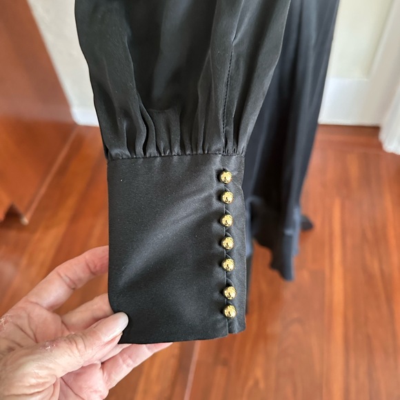 Zimmerman Asymmetrical wrap silk dress size 2 - Picture 4 of 12